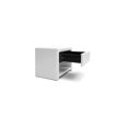 thumbnail image 7 of White Nightstand - Modern Bedroom Side Table with Drawer & Shelf - Compact Design, 7 of 7