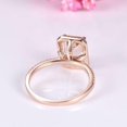 thumbnail image 6 of HeartsAndYou 2.2ct Natural Morganite Diamond Halo Ring 14k SOLID Rose Gold with Round Accent, 6 of 9