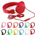 thumbnail image 3 of Acekid Kids Wired Headphone Adjustable Children Wire Headset with 1.5m Cable for Tablet, 3 of 8