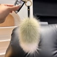 thumbnail image 5 of FENOHREFE Plush Keychain Fashionable Animal Tail Keyring Pendant Unique Faux Furs Charm Accessory for Handbags and Key Rings, 5 of 8