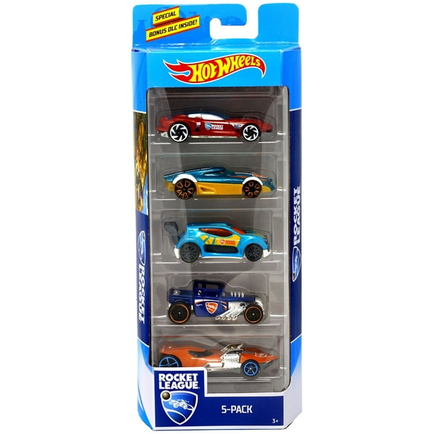 Rocket League Hot Wheels Gazella Gt Mr11 Fast 4wd Bone Shaker Twin Mill Iii Diecast Car 5 Pack Walmart Com Walmart Com