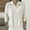 White, variant on Women’s Solid Color Collared Zip up Sweater Cardigan Long Sleeve Full Zipper Knit Jacket for Fall Winter Daily Wear S-3XL White