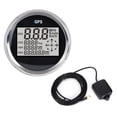 thumbnail image 1 of 3.3in Universal LCD Display Instrument GPS Impermeable 9-32V Velocímetro Odómetro Jadeshay A, 1 of 8