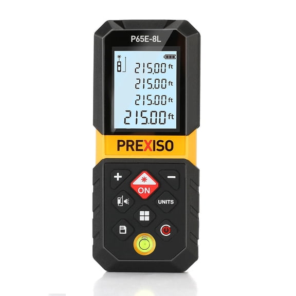 Laser Measure 215Ft Laser Measurement for Diagonal Measuring Ft/Ft in/in/M Units