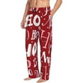 thumbnail image 2 of Kll Mens Pajama Pants For Men,Mens Lounge Pants,Funny Gifts For Men,Men'S Pajama Bottoms-Ho Pattern Funny Christmas, 2 of 9