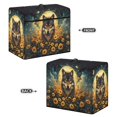 thumbnail image 3 of HELLHERO Wolf Sunflower Pattern Sewing Machine Cover Portable Easy to Clean 17.7x8.6x12.5 Inch Polyester Material, 3 of 8