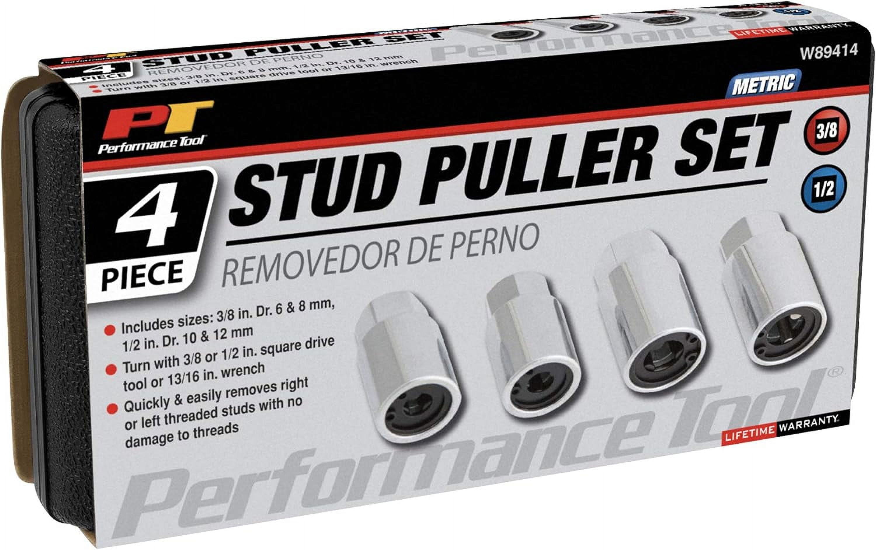 W89414 4-Piece Metric Stud Puller Set - Walmart.com