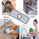 thumbnail image 4 of Injueey Alfombrilla para grifo de cocina, protector contra salpicaduras para fregadero, colector de secado, Protector para encimera, baño, granja, Type2 NO2 Injueey HA010356-02, 4 of 6