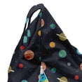 thumbnail image 5 of Galaxy Lounger Chair Bag, Simplistic Cartoon Design of Various Planets and Dot Shape Stars, High Capacity Storage with Handle Container, Lounger Size, Multicolor, by Ambesonne, 5 of 5