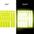 thumbnail image 2 of Reflective Stickers Bicycle Reflective Tape Bike Reflective Decals Reflector Decals For Motorcycle,Helmets,Strollers,Wheelchairs 42 Pcs-Yellow, 2 of 6