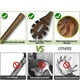 thumbnail image 5 of Walnut Wood Spaghetti Pasta Server Long Handle Wooden Pasta Spoon with Teeth Pasta Forks Walnut Woo, 5 of 5