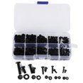 thumbnail image 1 of Assortment Kit Multifunction Nylon Screw Kit, Nylon Screws, For Mechanics Industrial Black, 1 of 8