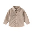 thumbnail image 3 of YOUYEDIAN Button Down Shirts for Boys Spring Fall Casual Fashion Shirts Long Sleeve Collared Tops, 3 of 5