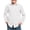 White #45, variant on Boys Back to School Uniform Collared Long Sleeve Button Down Solid T Shirts Active Preppy Breathable Quick Dry Dress Shirts, 120