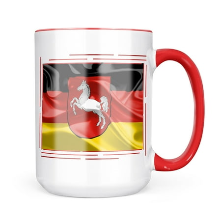 

Neonblond Niedersachsen region: 3D Flag: Germany Mug gift for Coffee Tea lovers
