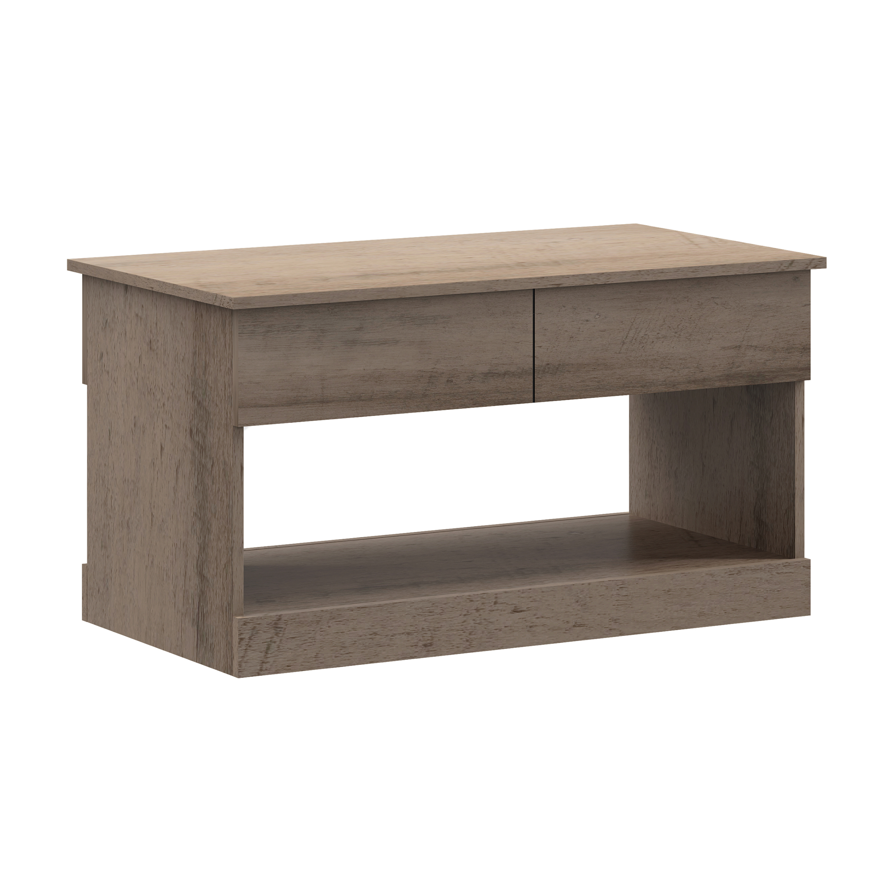 Brindle Rectangular Lift Top Coffee Table, Gray Oak, by Hillsdale Living Essentials - image 4 of 22