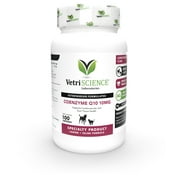 VetriScience Coenzyme Q10 mg, Heart Care Capsules for Cats & Dogs 100 Count