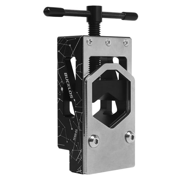 BUCKLOS Bike Saw Guide for Mountain Road Bicycle Fork Steerer Seat Post Handlebar Carbon Fiber Aluminium Alloy Tubes Cutting Tool, Adjustable Cycling Repair Parts Bicycle Saw Guide for Tube Cutting​