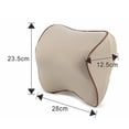 thumbnail image 4 of Almohadillas de Cuello de Coche Cojín de Cuna de Silla para Auto / 28 *23,5 x 12,5 cm Beige, 4 of 6
