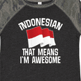 thumbnail image 4 of Inktastic Indonesian Gift Indonesia Flag Boys or Girls Toddler T-Shirt, 4 of 5