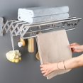 sunsanly WallMounted Drying Rack Rustproof Corrosion Resistant