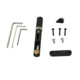 thumbnail image 2 of Headless Fixed Bridge, Standard Design Saddle Individual Bridge Metal Accurate Tuning Easy Installation Wide Compatibility  For 6 Strings Guitar, 2 of 8