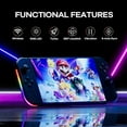 thumbnail image 3 of Manettes pour Nintendo Switch, Remplacement pour Manette Switch avec Led Rgb, Turbo Réglable & Vibration, Gris, 3 of 5