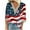 C-Multicolor, variant on Womens 4th of July Blouse Womens 4th of July Shirts Red White and Blue Shirt Womens Independence Day Womens Shirts Fashion Women's Summer V-Neck 3/4 Sleeve Lace Print Casual T-Shirt Blouse