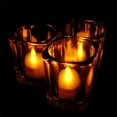 thumbnail image 4 of Coofit 10 Pcs Bougies Chauffe-Plat LED Créatives Décoratives Réalistes Sans Flamme, 4 of 8