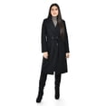 thumbnail image 1 of Abrigo largo con cinto Roman Fashion /Juvenil, 3013 (Negro) negro G, 1 of 6