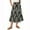 509#Khaki, variant on GXIPO Womens Summer Skirts Casual Front Button A-Line High Waisted Midi Skirt with Pockets Boho Flowy Design Gray S