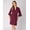 Midnight Rouge, variant on Bali Breathe Sleepwear Robe Midnight Rouge M Women's