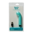 thumbnail image 1 of Sara's Spot Rechargeable Bullet W/g Spot Sleeve - 10 Functions Teal, 1 of 5