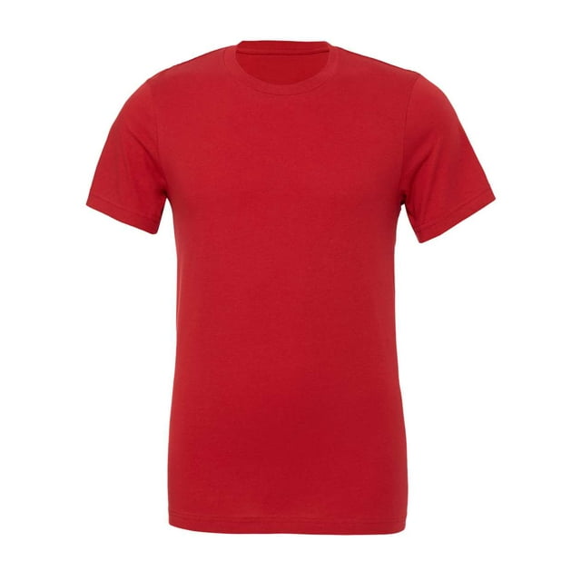 Bella Canvas Men`s 3001c, M, Canvas Red