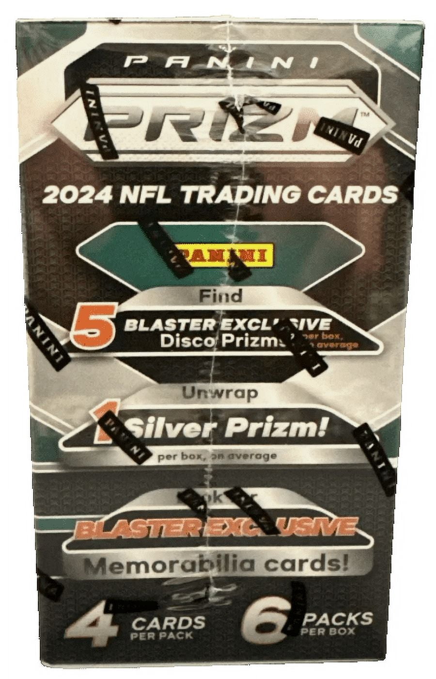 2024 NFL Panini Prizm Football Blaster Box! (Disco Prizms)