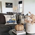 thumbnail image 2 of Blue Fall Pillow Covers 18x18 Set of 4 Hello Pumpkin Truck Leaves Outdoor Farmhouse Autumn Fall Pillows Decorative Throw Pillows Cases Decorations for Home Bedroom Porch Couch Sofa Decor, 2 of 6