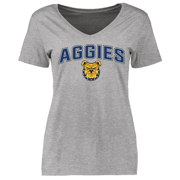 Women's Ash North Carolina A&T Aggies Proud Mascot T-Shirt