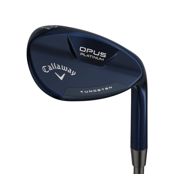 Pre-Owned Good RH Opus Platinum Blue Mens Steel Shaft Wedges 56°-12° (Bounce) S Grind True Temper Dynamic Gold MID 115 Gunmetal Wedge Steel Wedge Flex