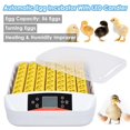 thumbnail image 2 of INTBUYING Digital Egg Incubator Automatic 56 Eggs Poultry Hatcher with Automatic Egg Turning Temperature Control 110V for Hatching Chicken Duck Quail Bird Eggs, 2 of 9