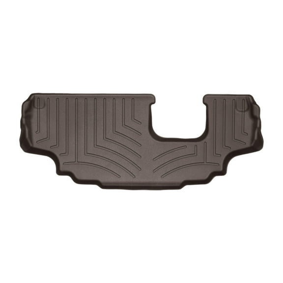 WeatherTech Custom Fit FloorLiners compatible with Land Rover Rover Discovery Sport - 3rd Row, Cocoa