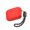 Red, variant on Fall Prevention Silicone Anti-fingerprint Shockproof Earphone Case Wireless Earphone Accessories Earbuds Protective Cover Bluetooth Headphone Box Sleeve BLACK