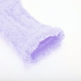 thumbnail image 5 of Unique Bargains 1 Pair Women's Soft Sleep Cozy Socks Purple 93% Polyester 7% Spandex, 5 of 5