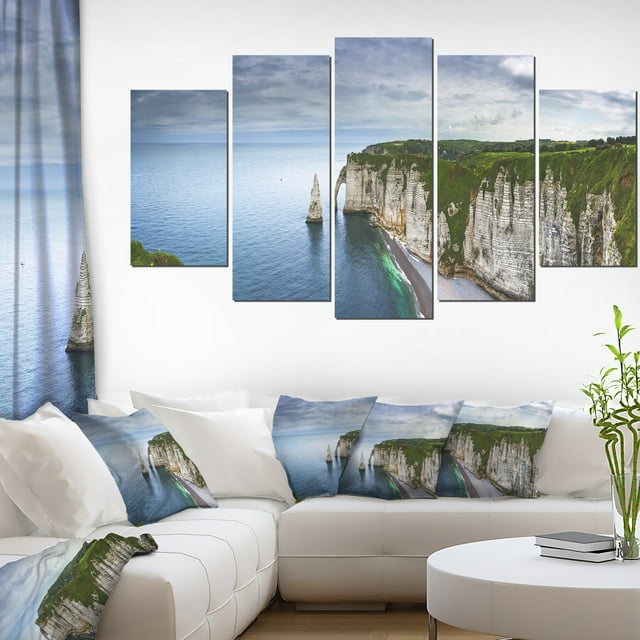 Etretat Falaise d'Aval et Rochers