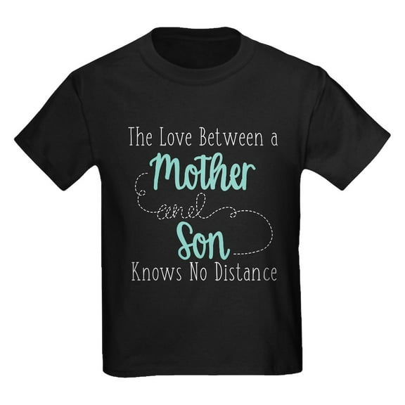 CafePress - The Love Between A Mother And So Kids Dark T Shirt - Dark T-Shirt Kids XS-XL