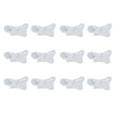 thumbnail image 1 of MasteelfCA 1 Set 12pcs Multifunctional Window Sliding Locks Window Safety Locks (White), 1 of 7