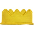 thumbnail image 2 of UBIUO - Gorro de punto con corona para fiesta de cumpleaños de bebé niño y niña, 2 of 3