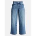 thumbnail image 5 of No Boundaries Low Rise Cotton Baggy Jeans, 31.5'' Inseam, Women's 00-26W, 5 of 5