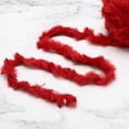 thumbnail image 4 of Uxcell 70yds Faux Fur Yarn,Fuzzy Yarn Crochet Fluffy Yarn Soft Chunky Polyester Plush Fur Eyelash,Wine Red, 4 of 7