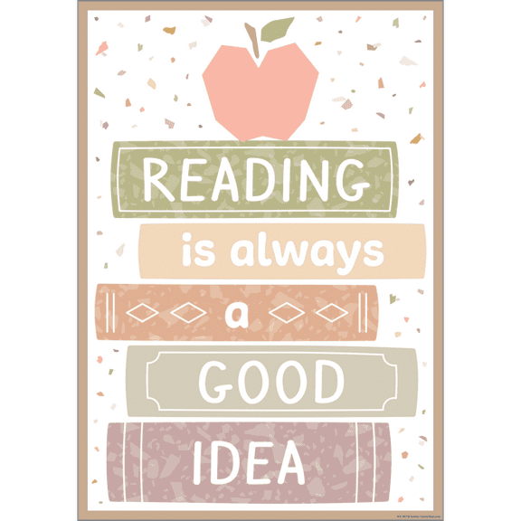 Reading Is Always a Good Idea Positive Poster [TCR7877]