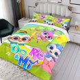 thumbnail image 3 of Do Re Mi Conjunto de sábanas temático, trío de piezas, cómodo y amigable con la piel, diseño único, regalo de decoración para el hogar para familiares, amigos y fans,135cm *200cm, 3 of 6